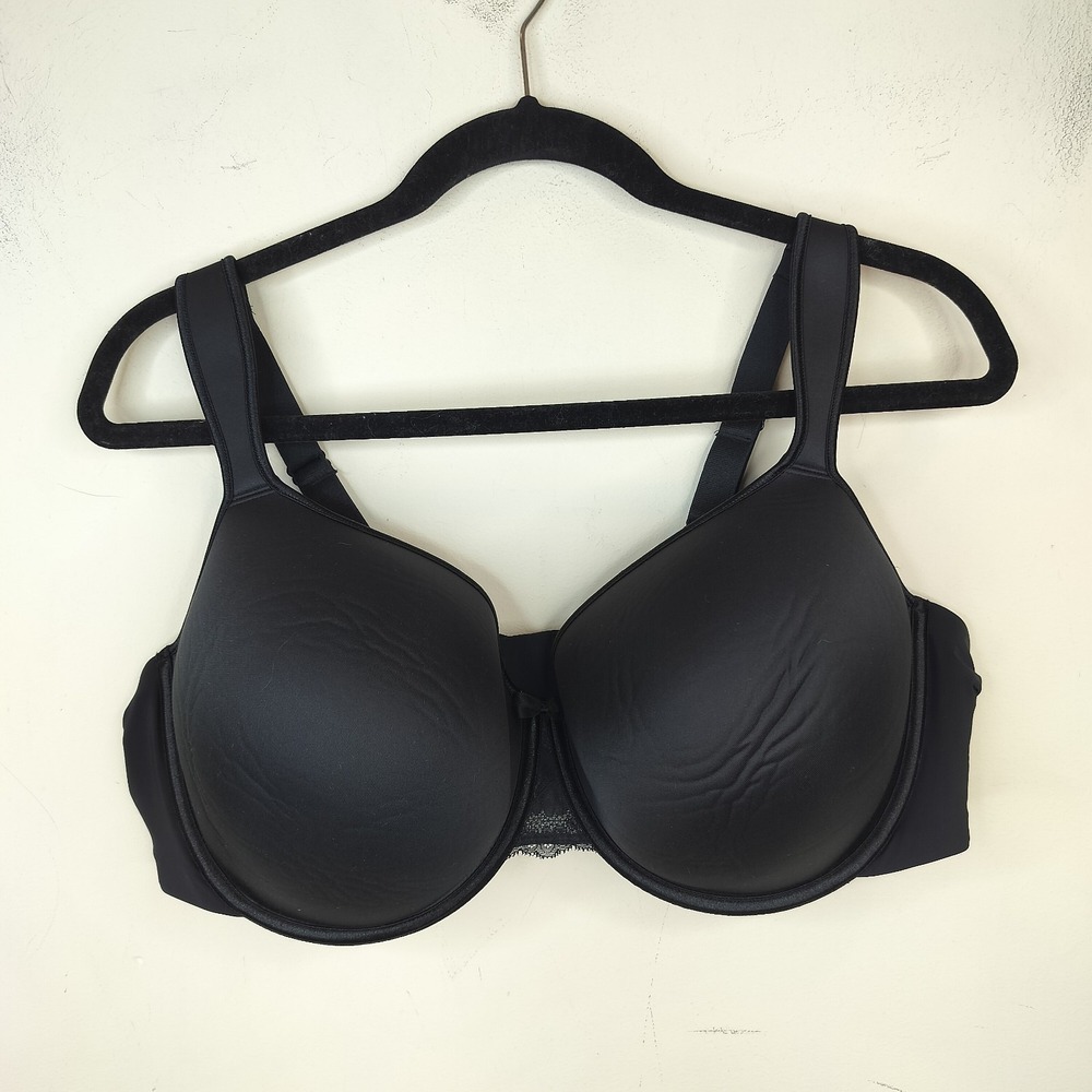 Torrid Curve Underwire Bra Full Coverage Black Solid